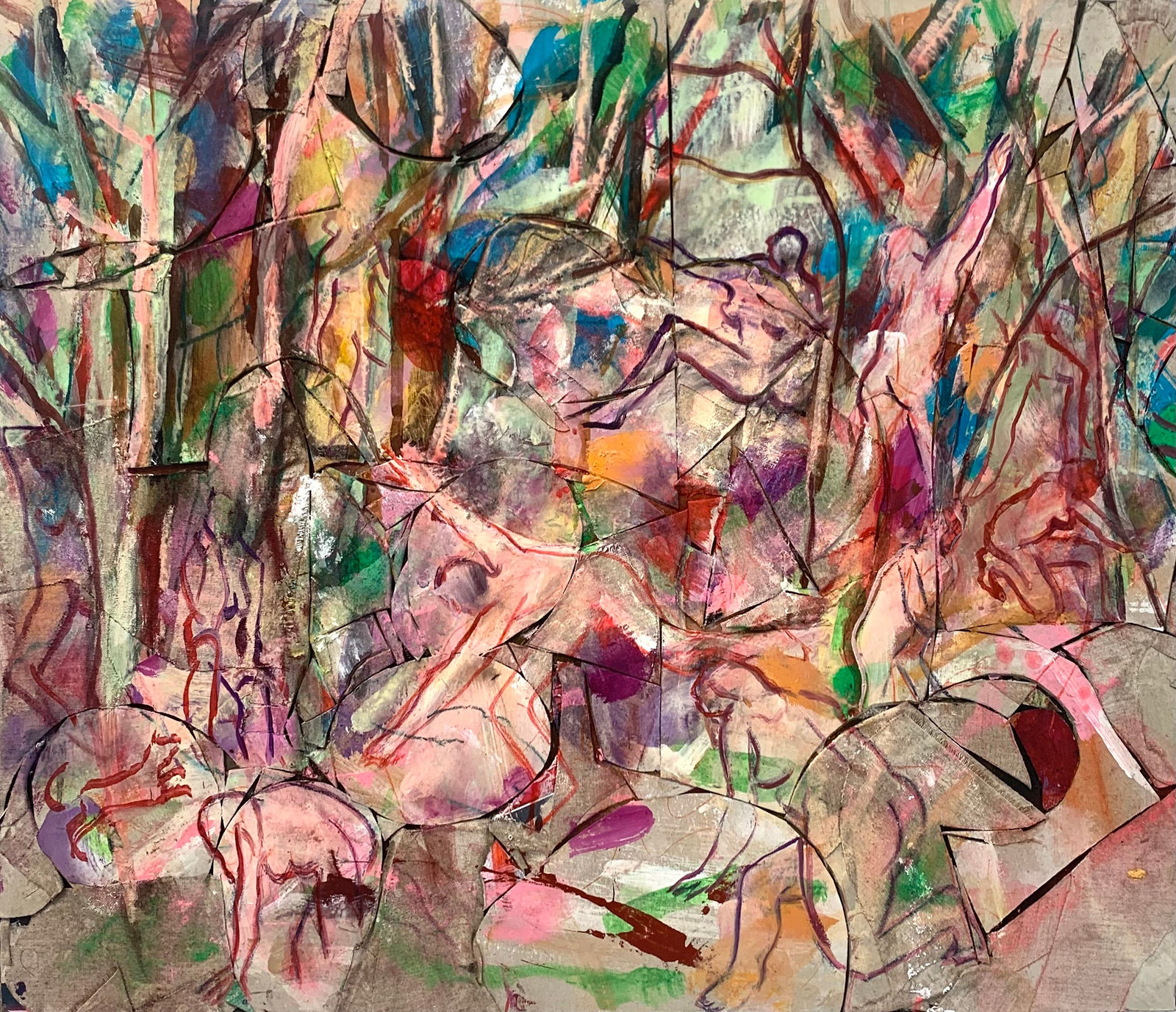 Anne Ryan, The Furies, 2022