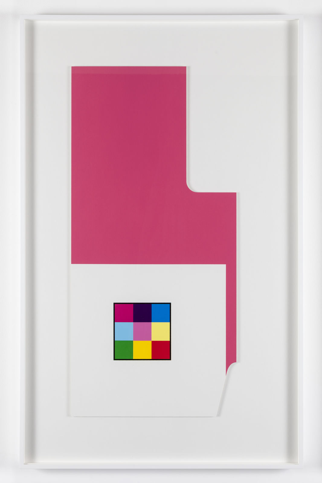 Peter Saville, ‘Radius-cut pink white’ (from the ‘metalanguage’ series), 1980 – 2015