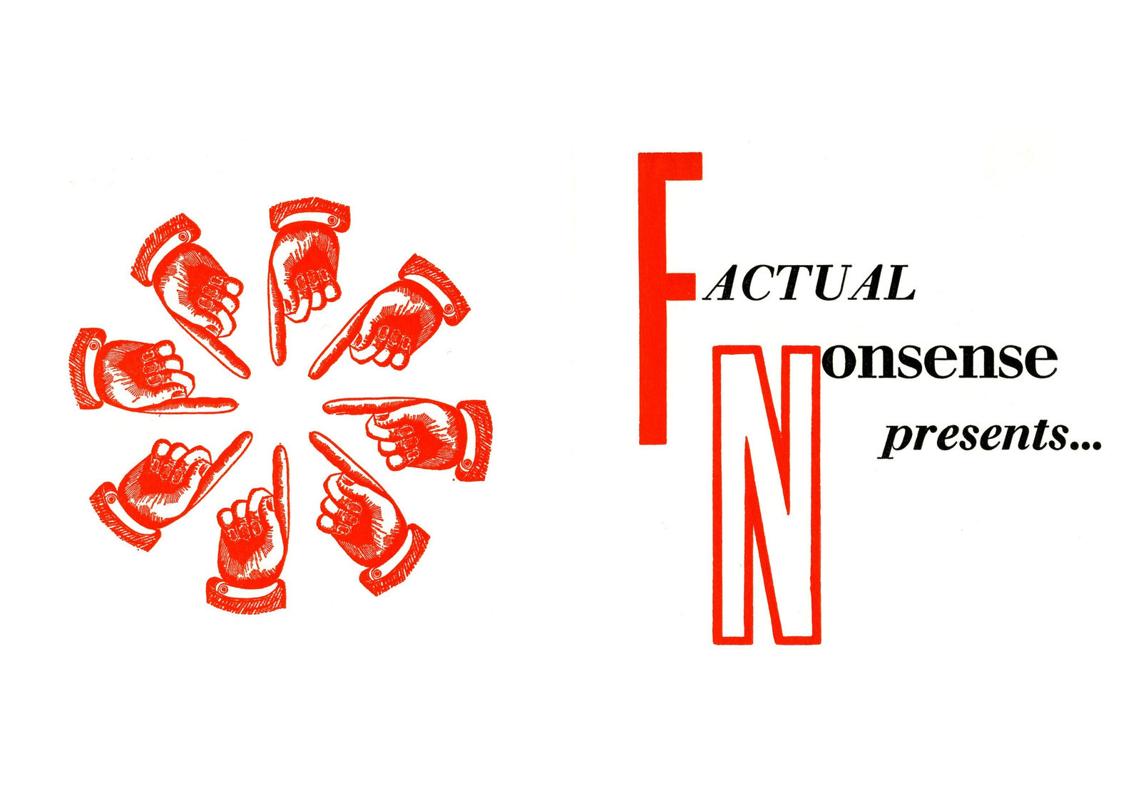 Factual Nonsense / A guide for the perplexed Private View Invitation 1992