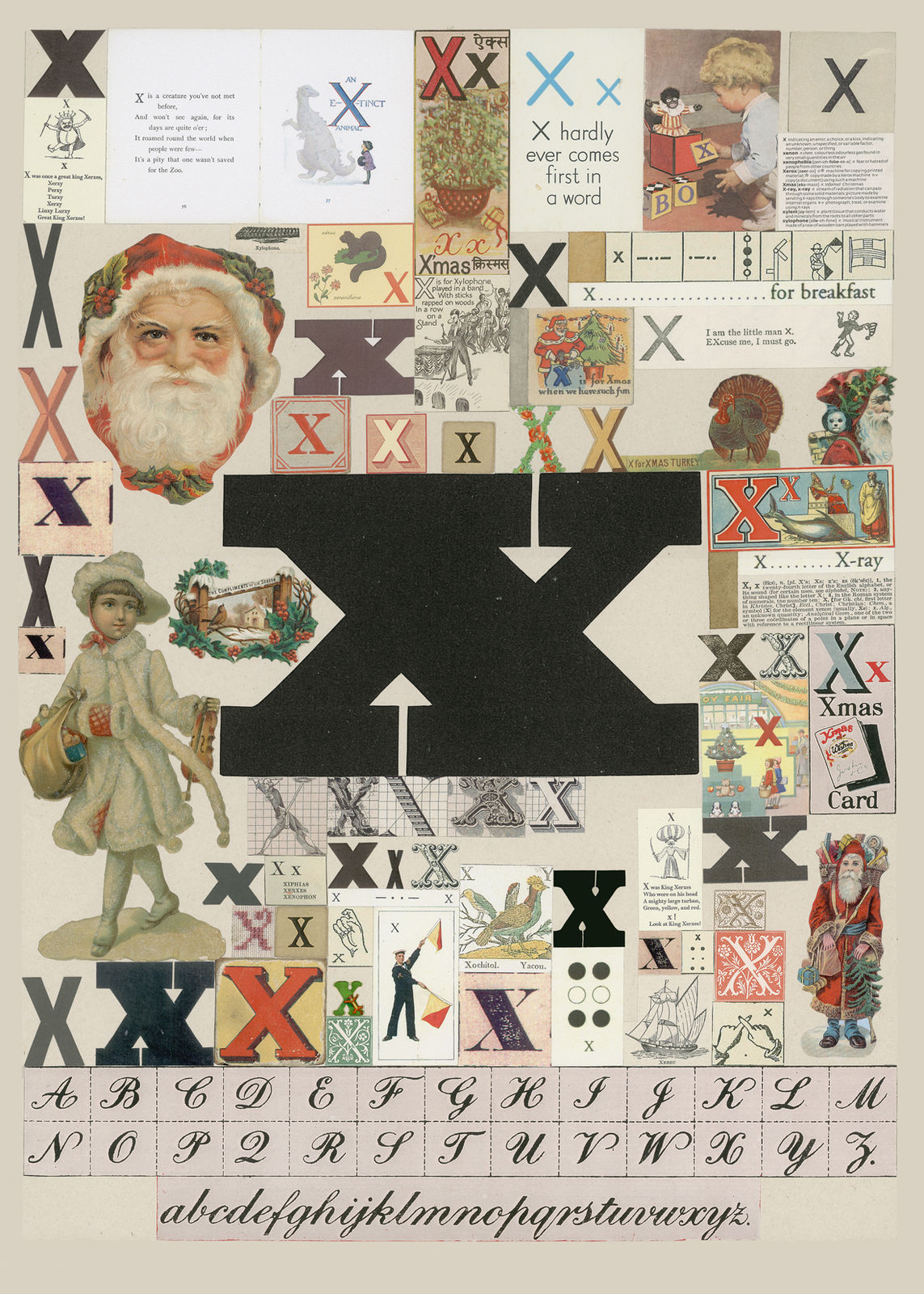 Peter Blake, The Letter X, 2007