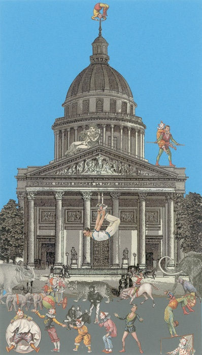 Peter Blake, Paris-Circus II, 2010
