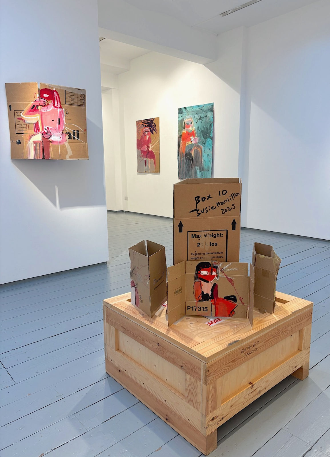 Susie Hamilton, Red Figure, 2025