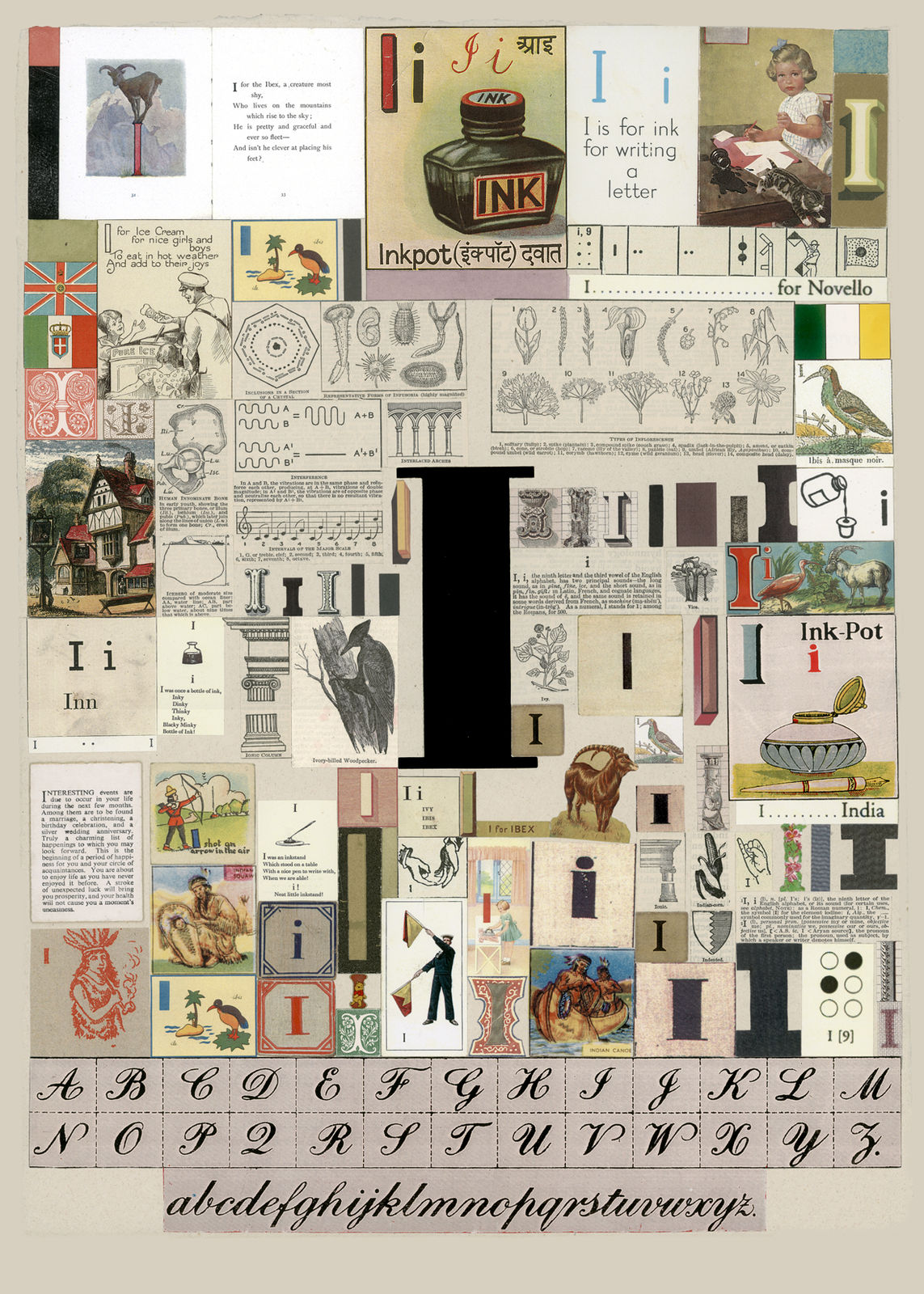 Peter Blake, The Letter I, 2007