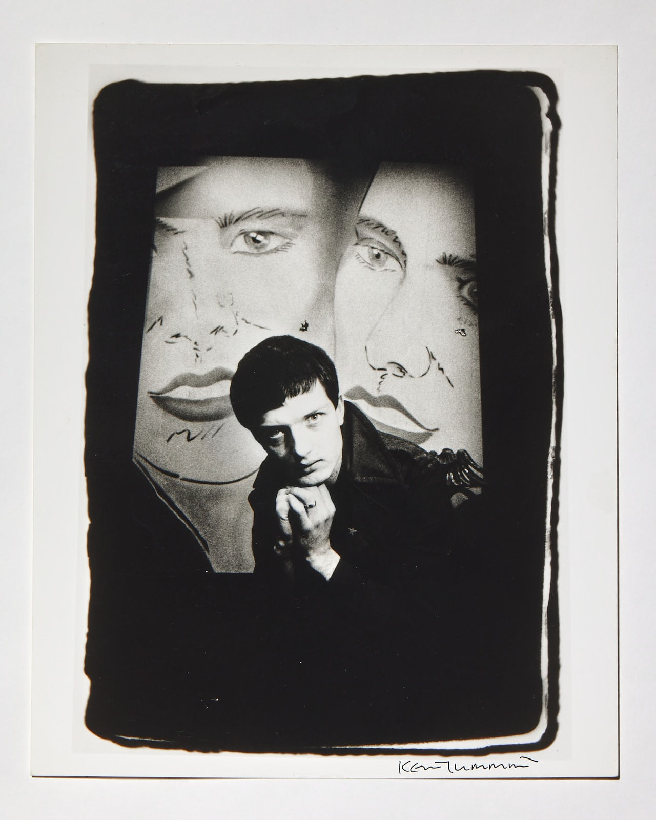 Kevin Cummins, Ian Curtis, Art and Furniture, Manchester, 6 January 1979