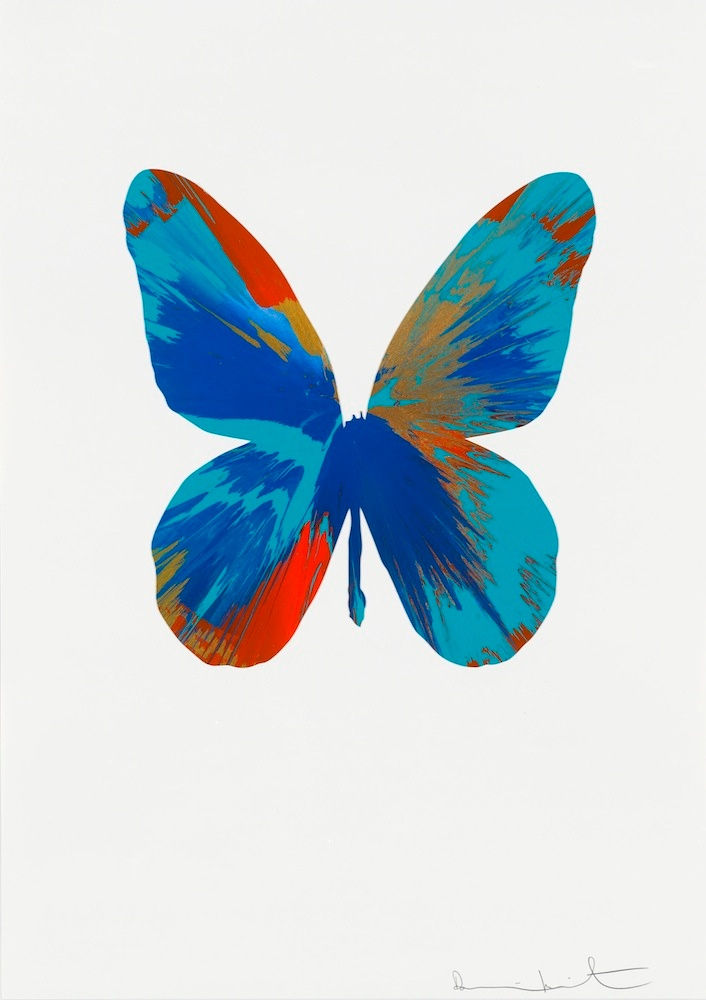 Damien Hirst, Dancing Butterfly - 6, 2013