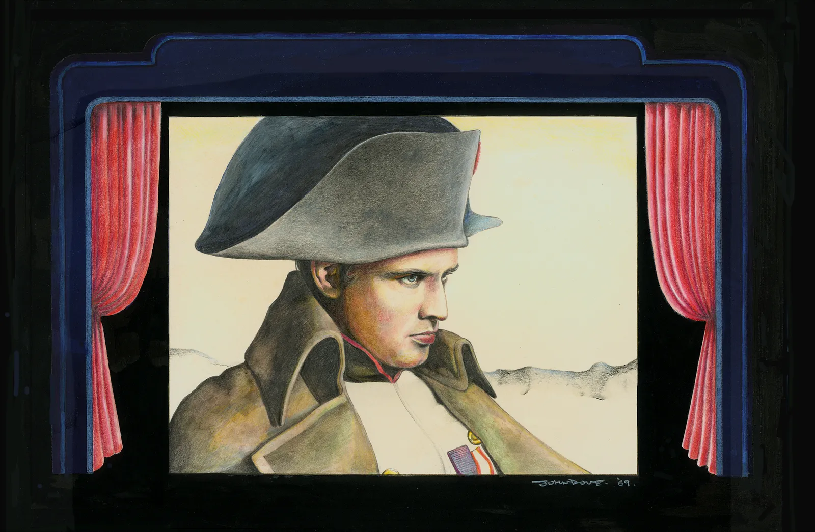 John Dove and Molly White, NAPOLEON BRANDO by John Dove, 1969