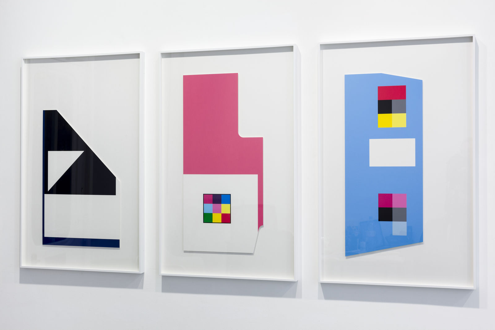 Peter Saville, ‘Radius-cut pink white’ (from the ‘metalanguage’ series), 1980 – 2015