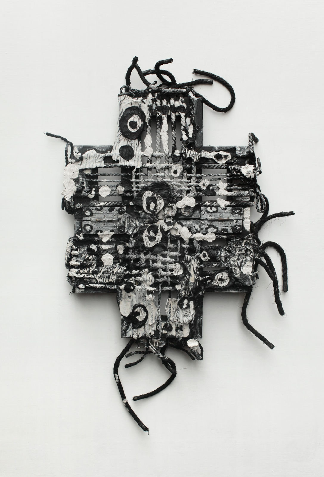 Matthew Lippiatt, Landscape on Folding Woven Support, 2025