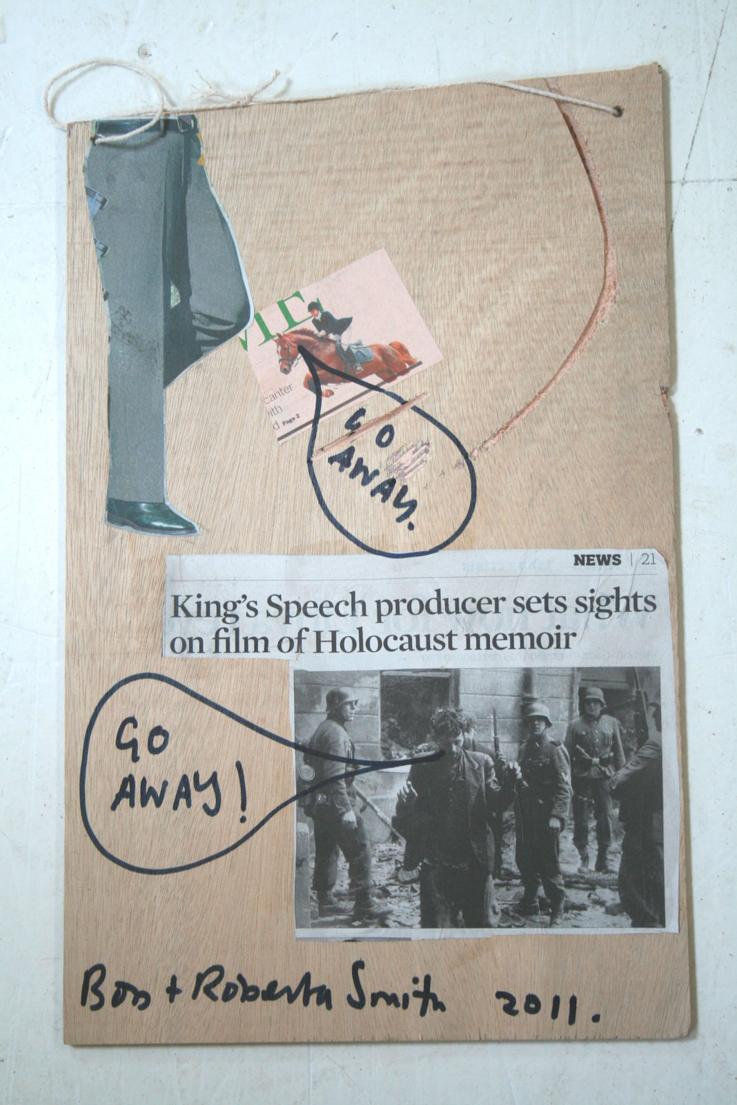 Bob & Roberta Smith, Constructive Criticism, 2011