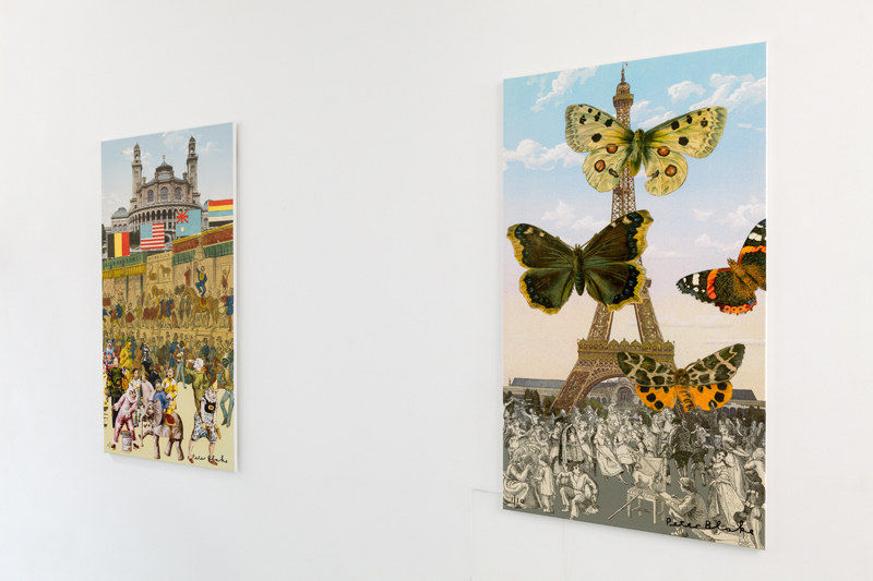 Peter Blake, Paris- Butterflies I, 2013