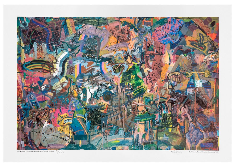 David Taborn ‘Factual Nonsense’ print, 1991