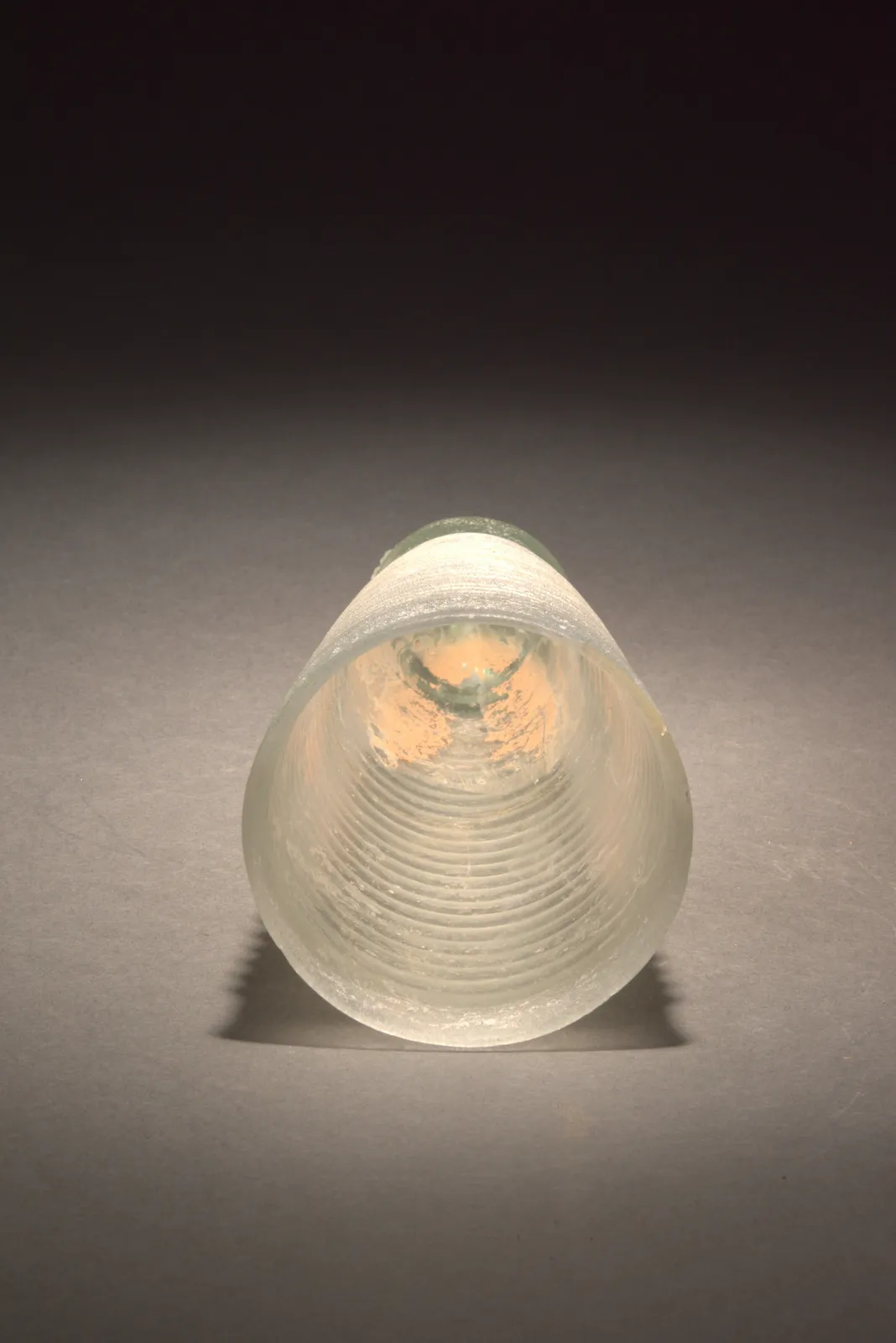 Achaemenid Glass Rython with Head of Ram, Achaemenid Glass Rython with Head of Ram, Ca. 500-400 BC