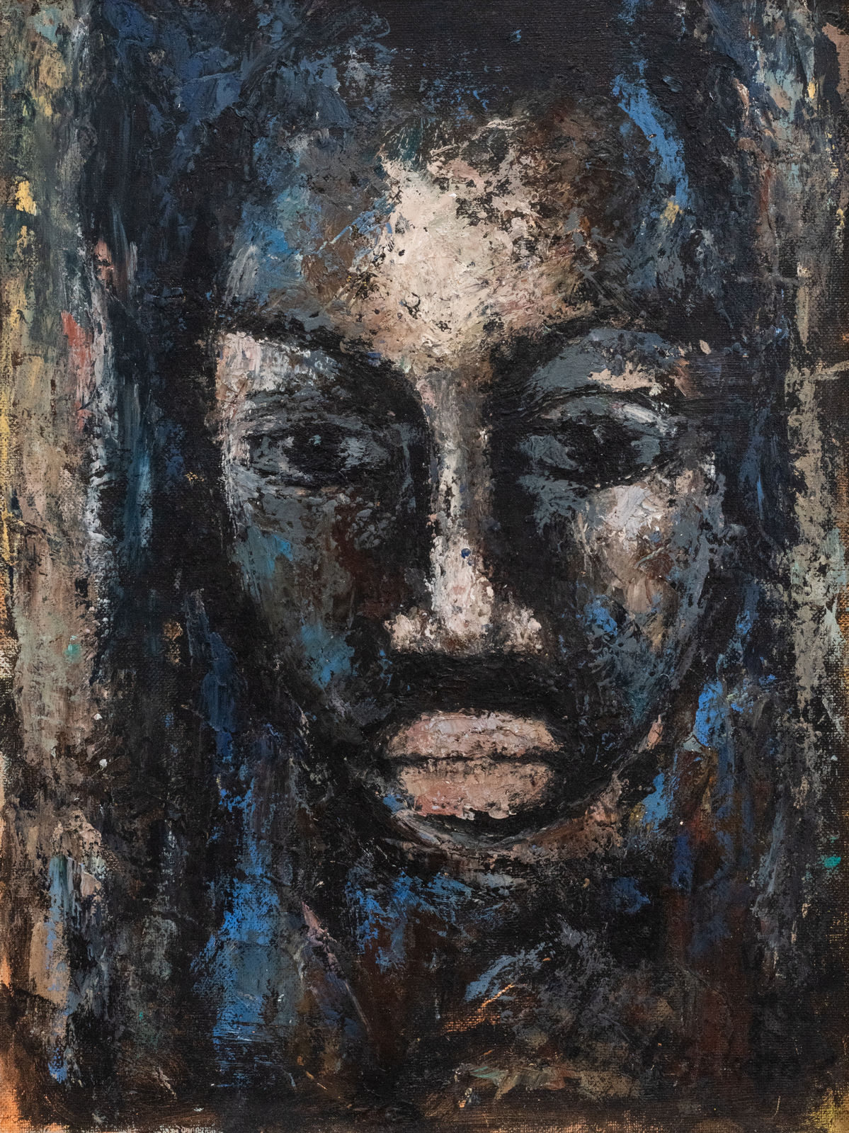Gerard Sekoto, Portrait, c.1960/61