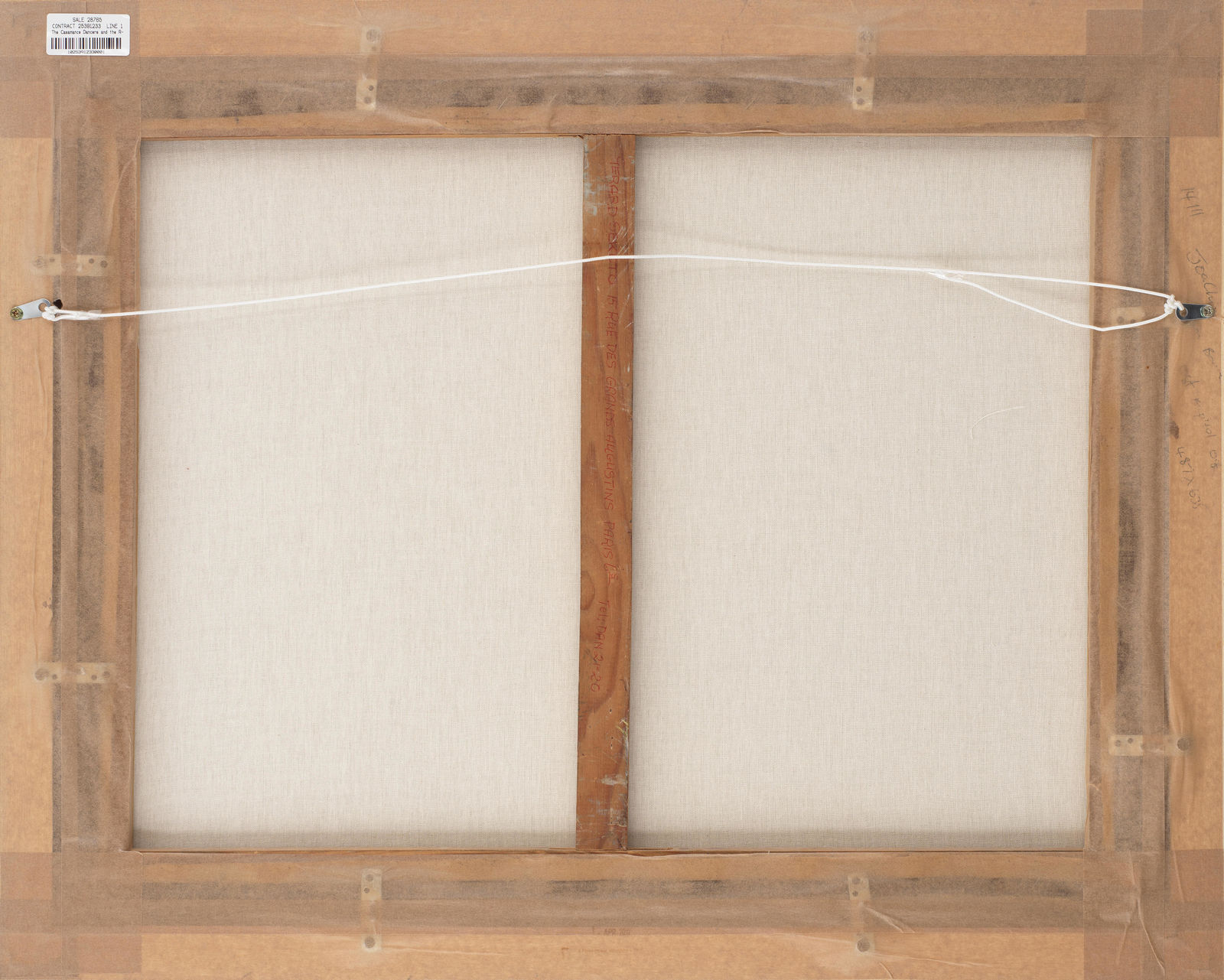 Gerard Sekoto, The Casamance Dancers and the River Seine, 1975