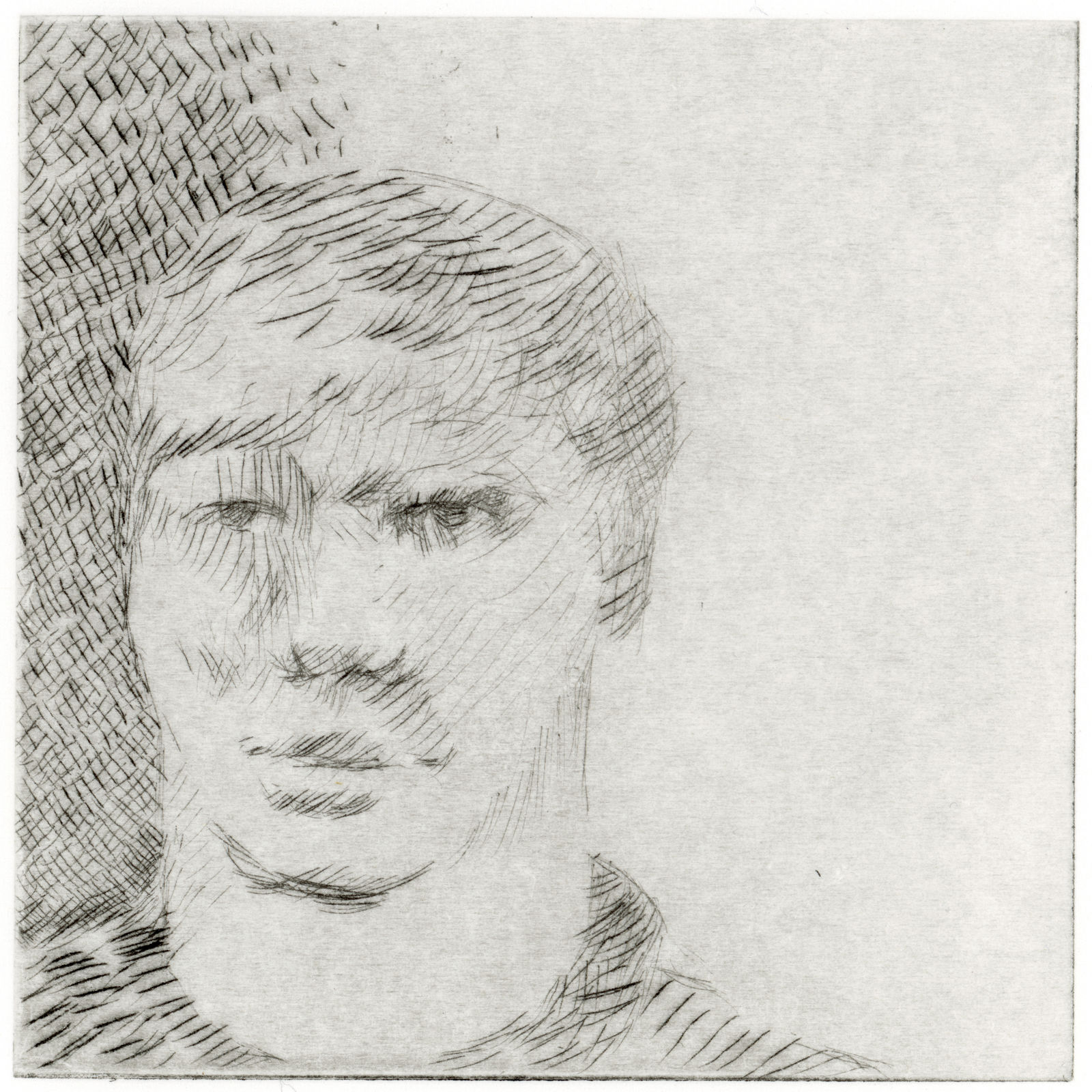 Peter Chater, Untitled (drypoint), 2025