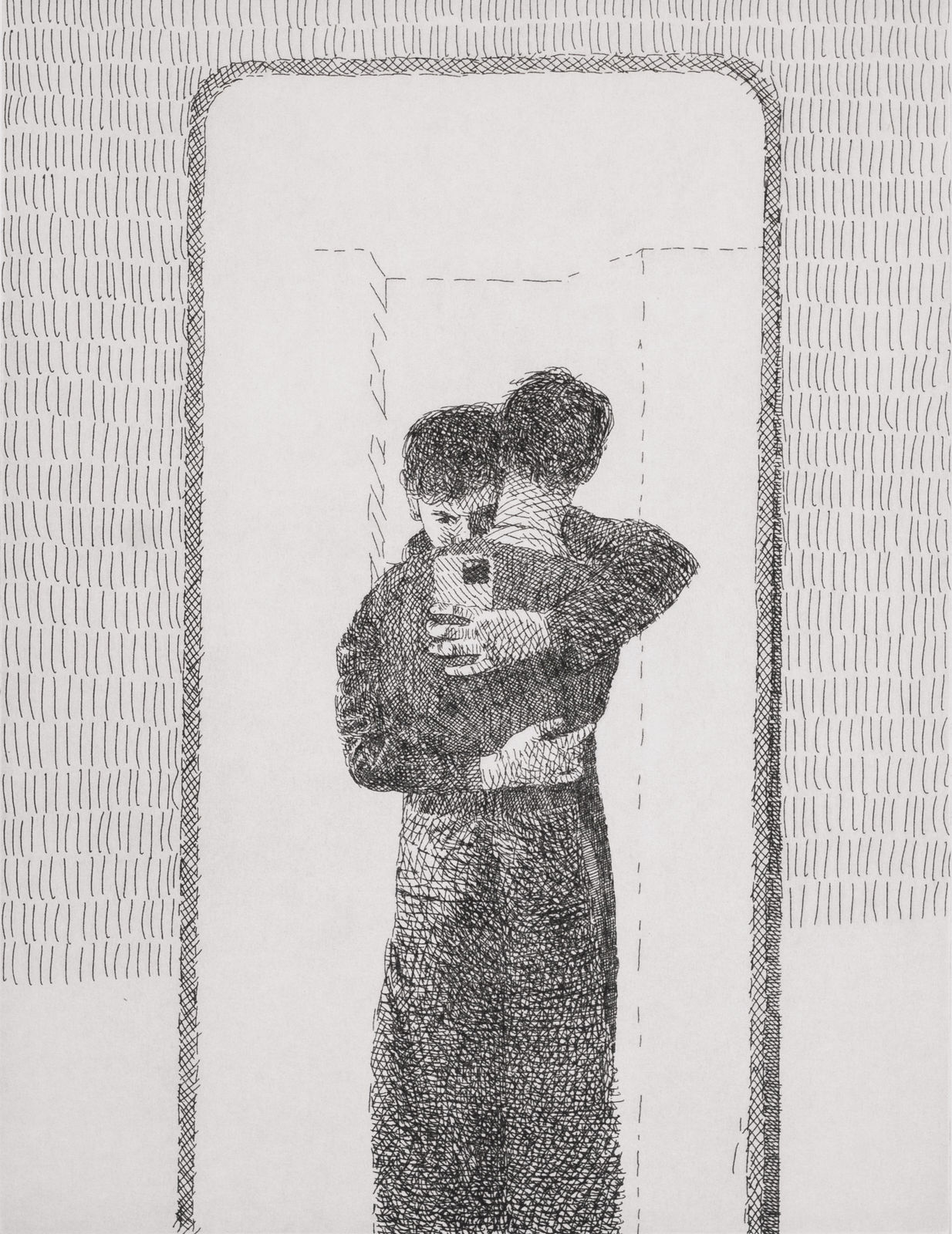 Peter Chater, Dylan and Sam, 2025