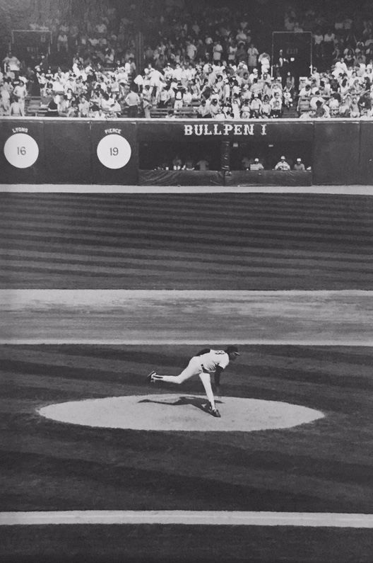 Danielle Weil, Follow Through, Texas Rangers, August 1990