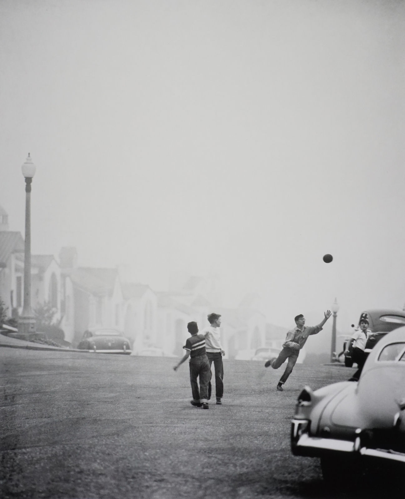 Fred Lyon, Potrero Hill in Fog, San Francisco , c.1940's