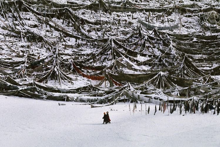 Steve McCurry, Prayer Flags, Lhasa, Tibet, 2000