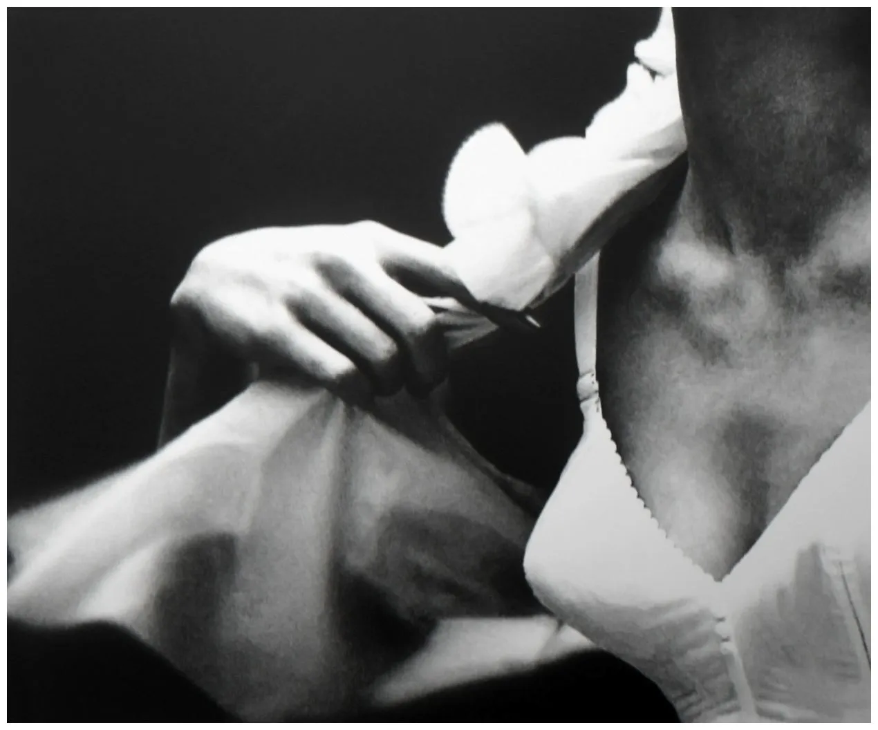 Lillian Bassman, Du Pont, Maria Newell, c. 1950