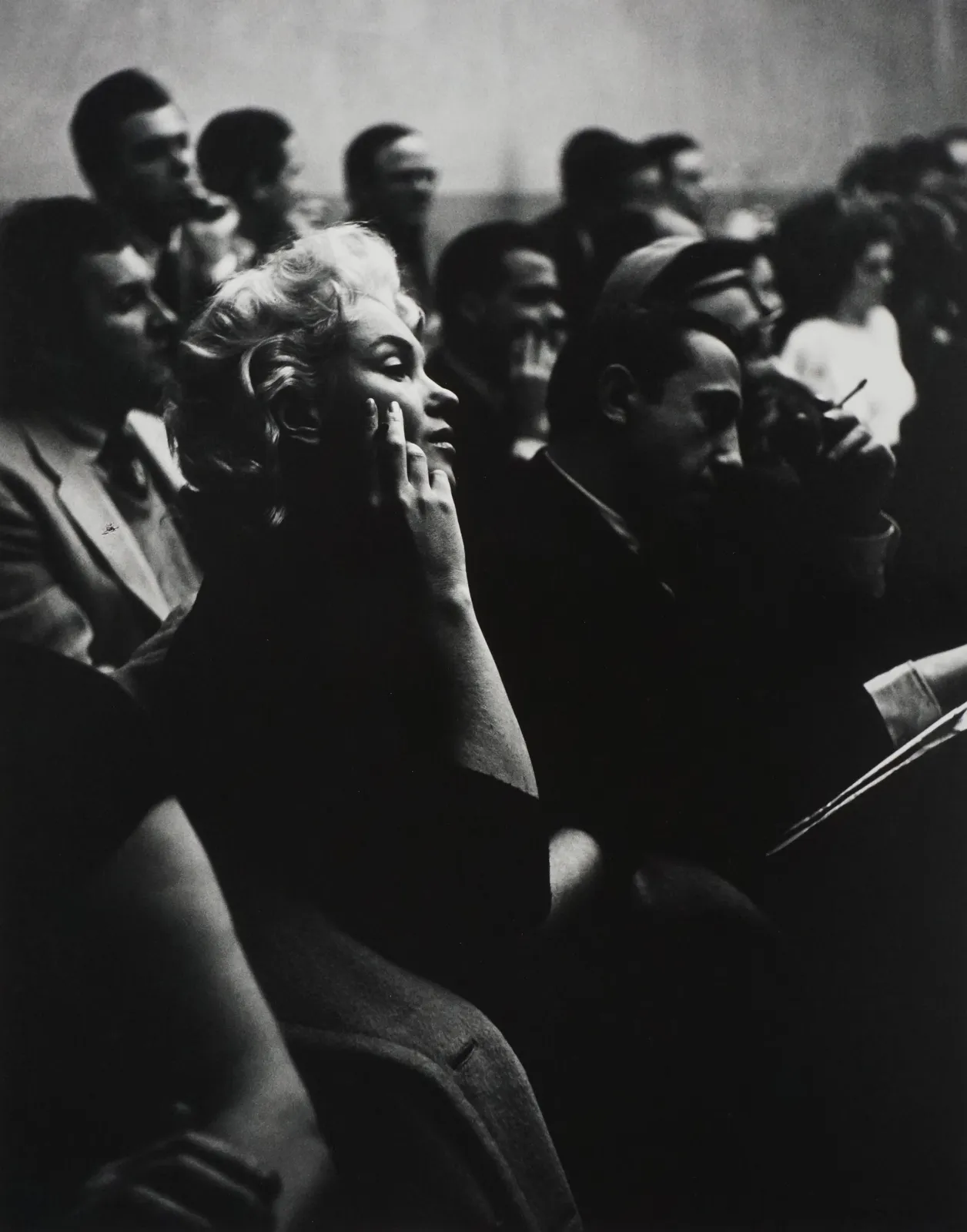 Roy Schatt, Marilyn Monroe at the Actor's Studio, 1955
