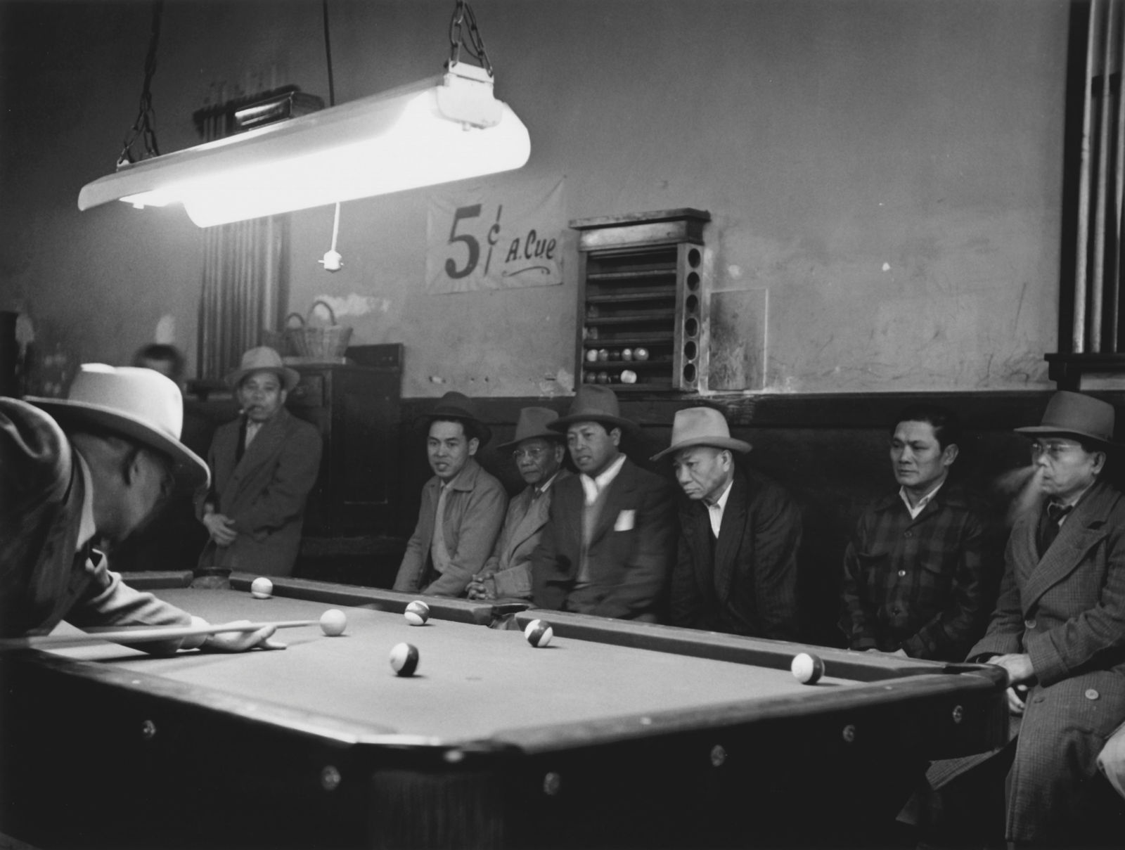 William Heick, 5¢ a Cue, San Francisco, CA, 1948