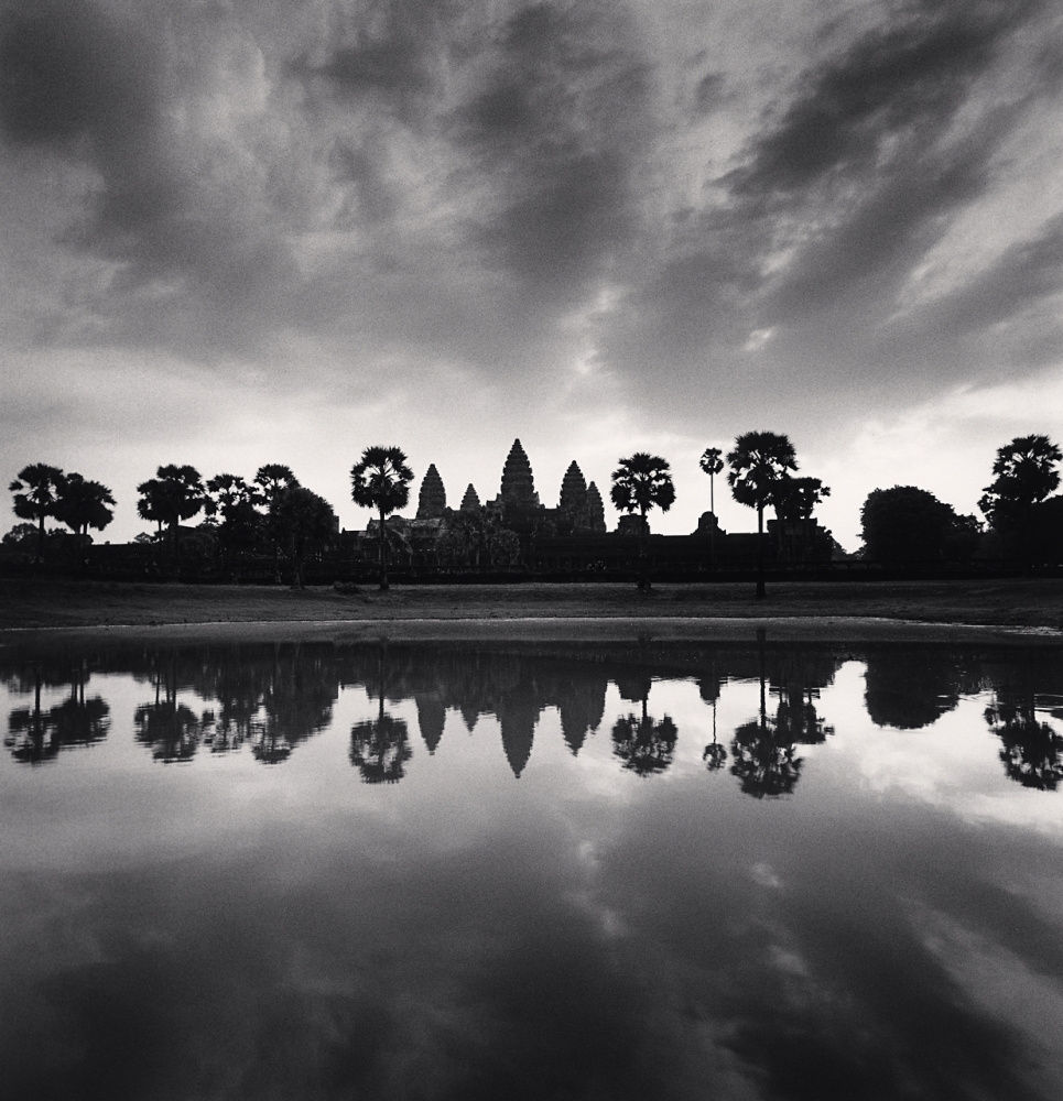Michael Kenna, Daybreak Reflections, Angkor Wat, Cambodia, 2018