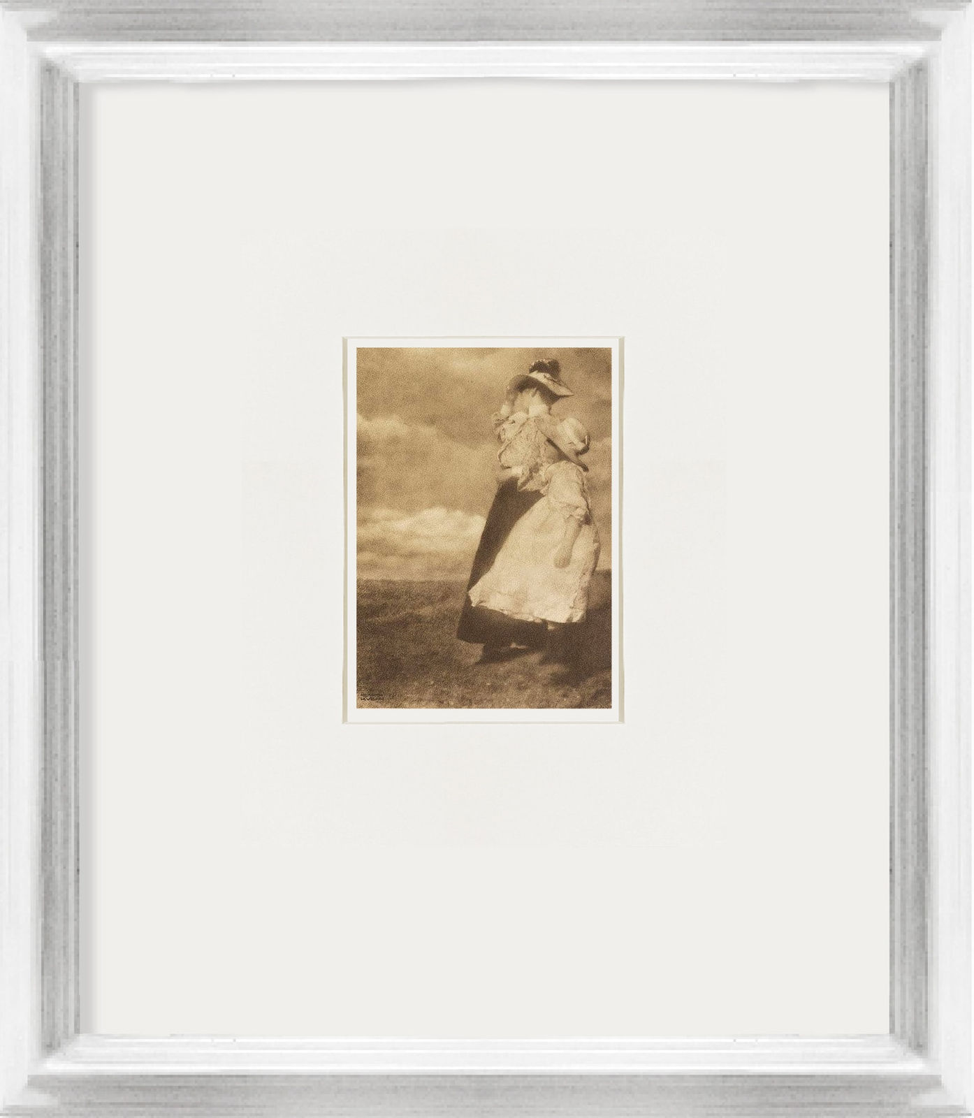 Heinrich Kühn, Windblown, 1911