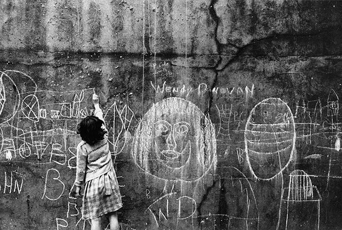 Thurston Hopkins, Graffiti Artist, 1954