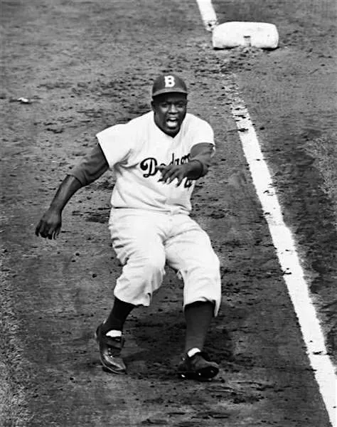 Ralph Morse (United States, b. 1917-2013), Jackie Robinson, World Series, 1955, printed later