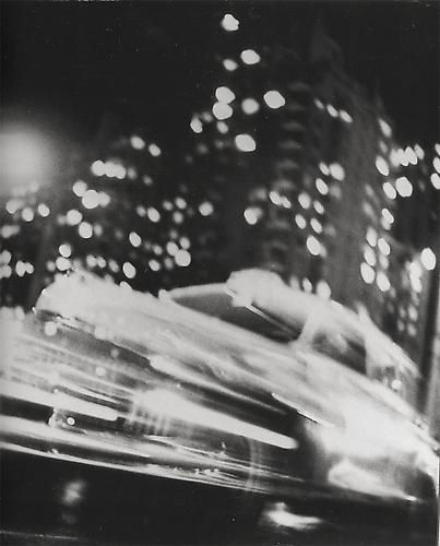 Ted Croner, Taxi, New York At Night, 1947-48/Printed Later