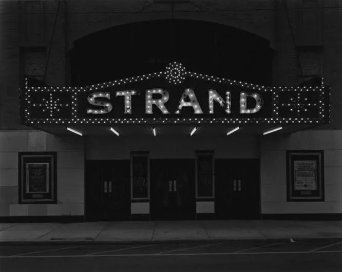 George Tice, Strand Theater, Keypoint, New Jersey, 1973 (Printed 1988)