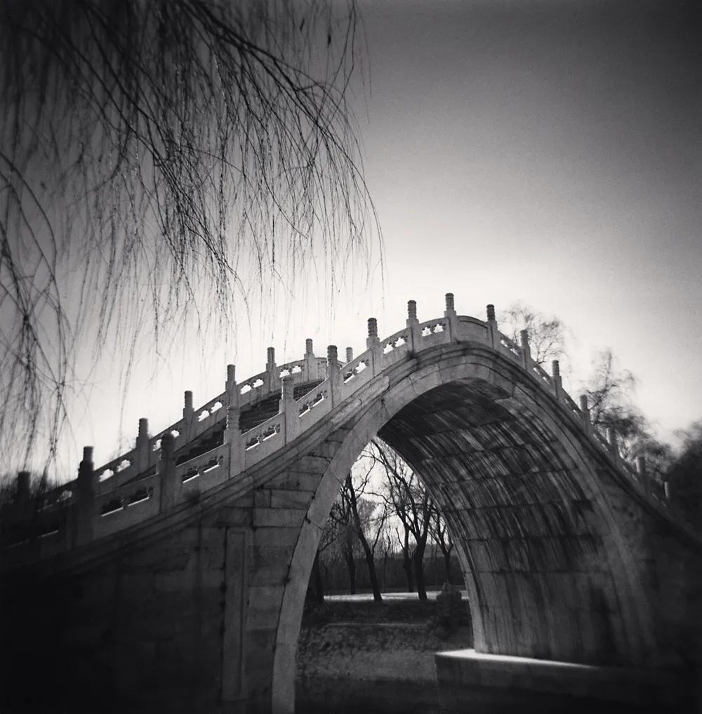 Michael Kenna, Jade Belt Bridge, Study 1, Summer Palace, Beijing, 2007 (Printed 2017)