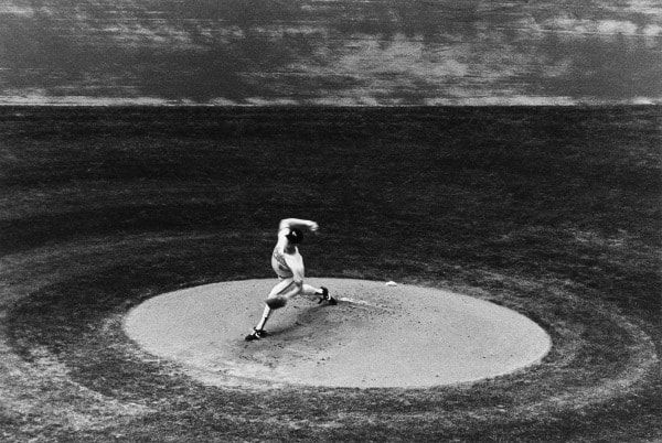 Danielle Weil, The Delivery, Cleveland Indians vs. New York Yankees - Memorial Stadium, 1990