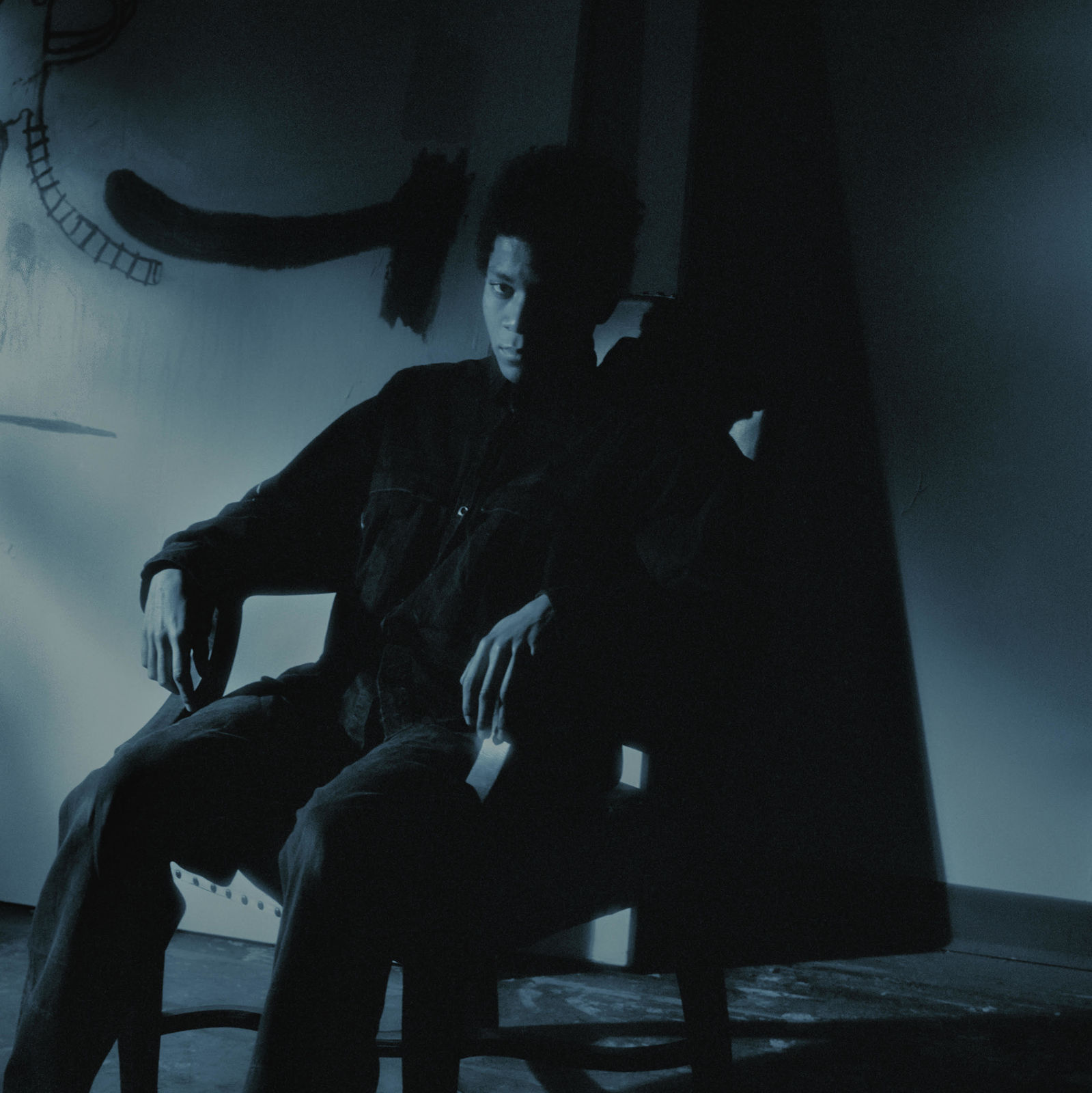 Jeannette Montgomery Barron, Jean-Michel Basquiat, Cyan #2, 1984