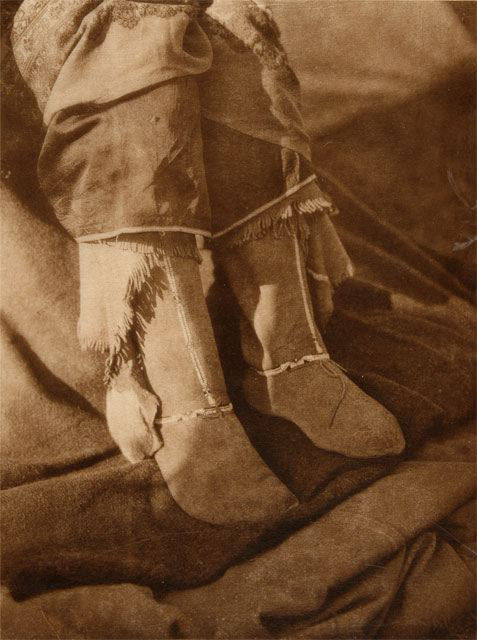 Edward Curtis (United States, b. 1868-1952), Comanche Footwear, 1927