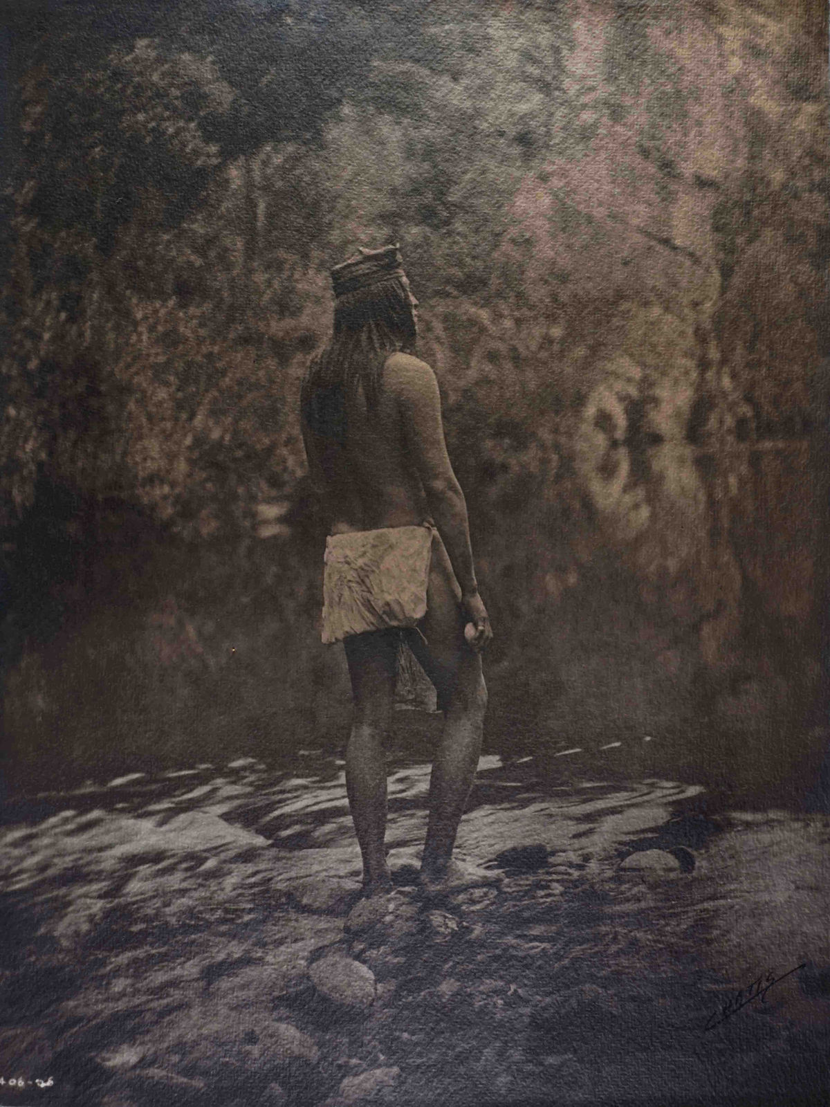 Edward Curtis (United States, b. 1868-1952), The Apache, 1906