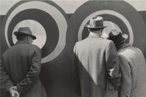 Louis Stettner, Concentric Circles, NYC, 1957