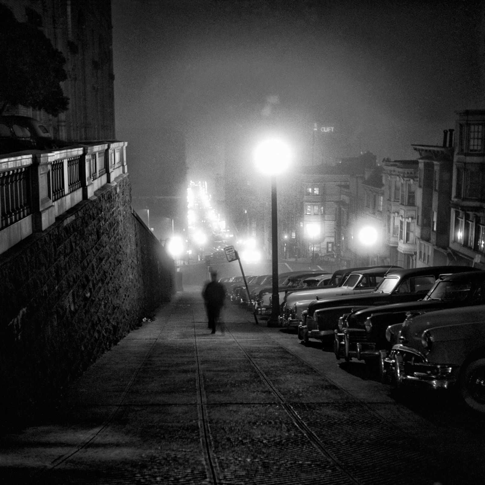 Fred Lyon, Downtown from Top of Nob Hill, San Francisco, 1953