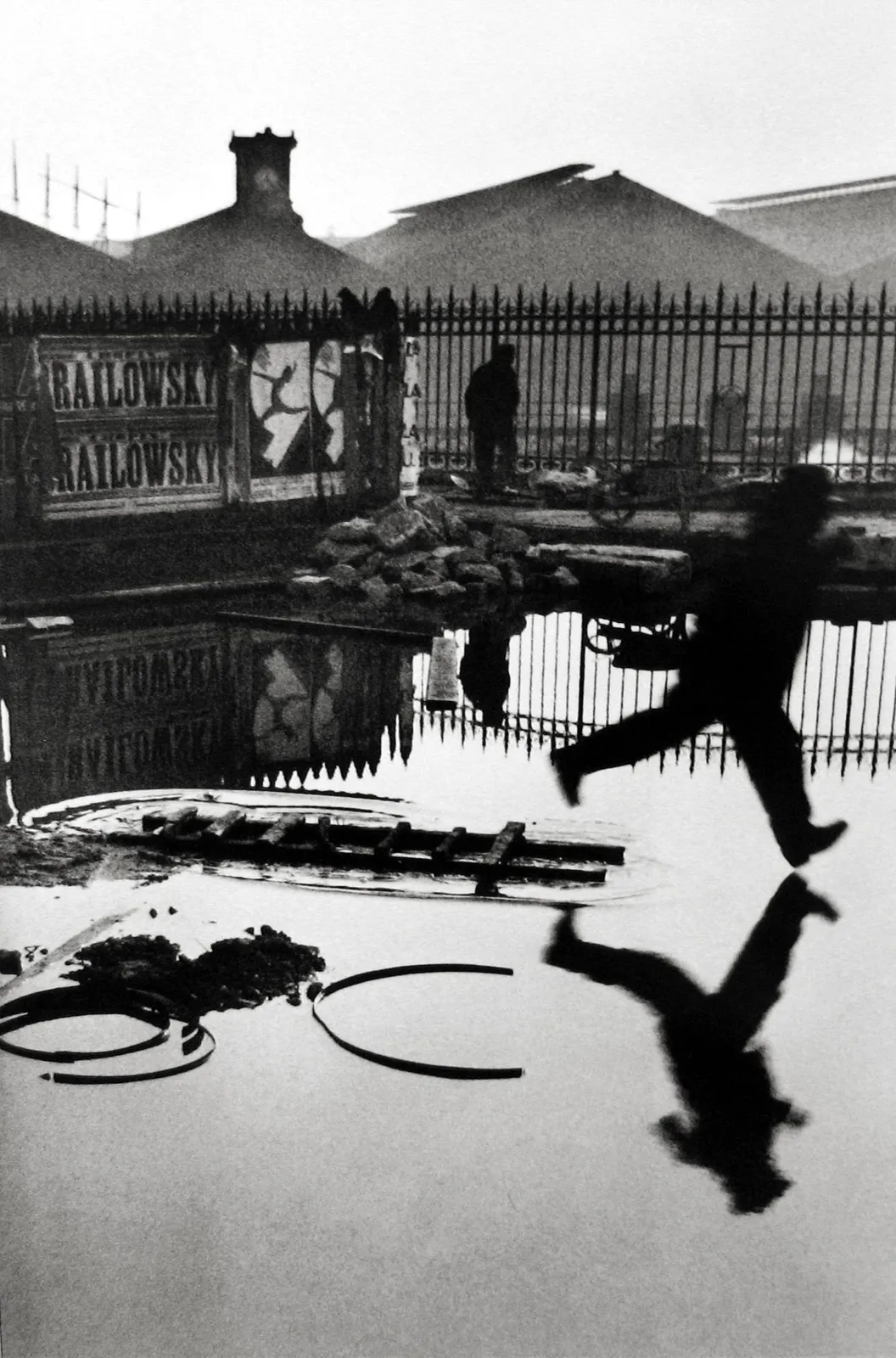 Henri Cartier-Bresson, Behind the Gare St. Lazare, Paris, 1932/Printed later