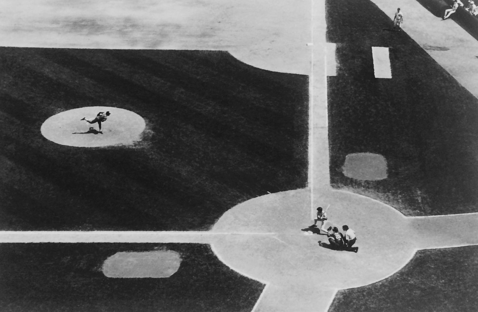 Danielle Weil, Man at bat [horizontal], 1990