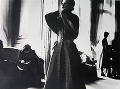 Lillian Bassman, Coat by Christian Dior, Barbara Mullen, Paris, c. 1949