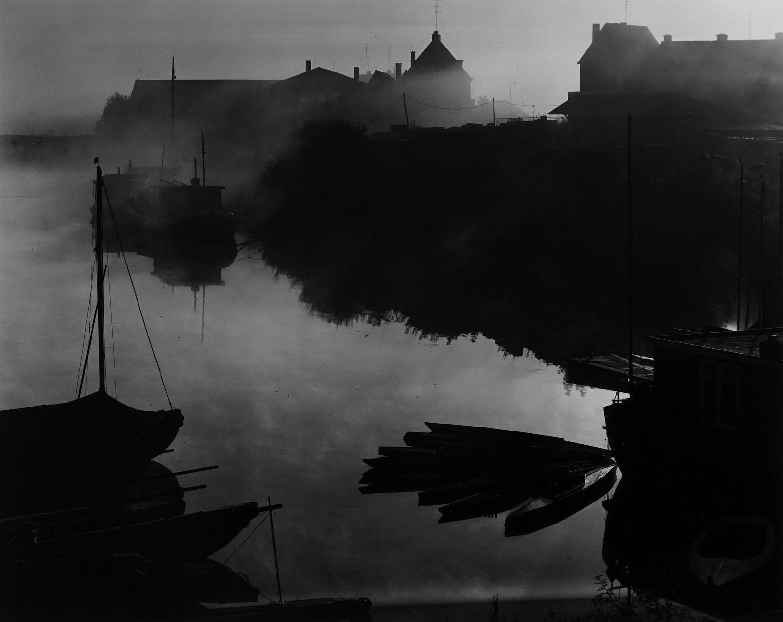 Brett Weston, Harbor, Holland, 1960 (Vintage)