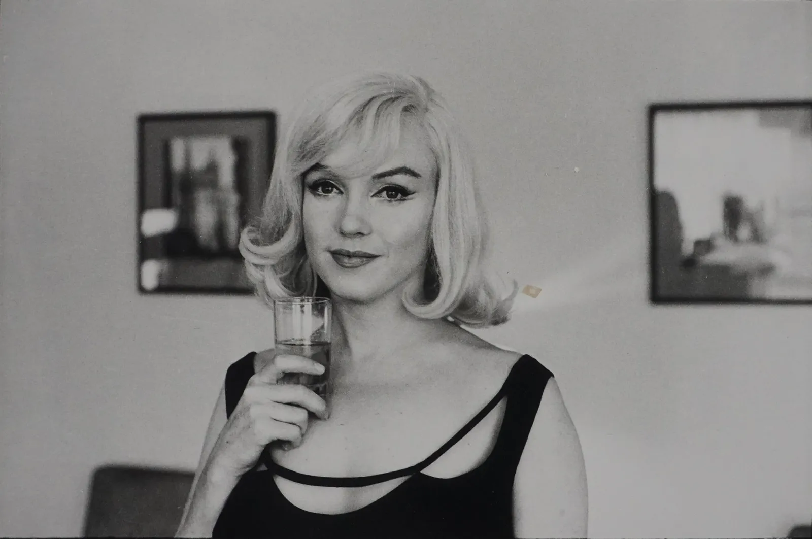 Henri Cartier-Bresson, Marylin Monroe during the filming of "The Misfits"., 1960