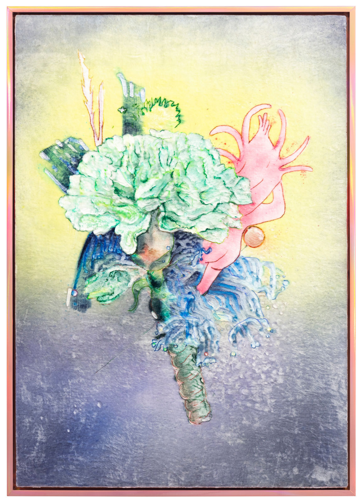 Travis Boyer, Green Carnation Pink Dragonfruit, 2025