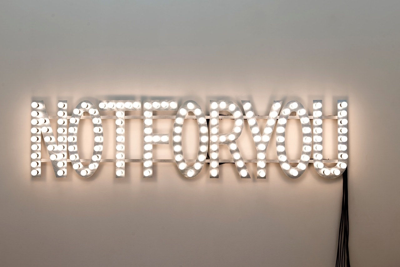 Monica Bonvicini, Not For You, 2006