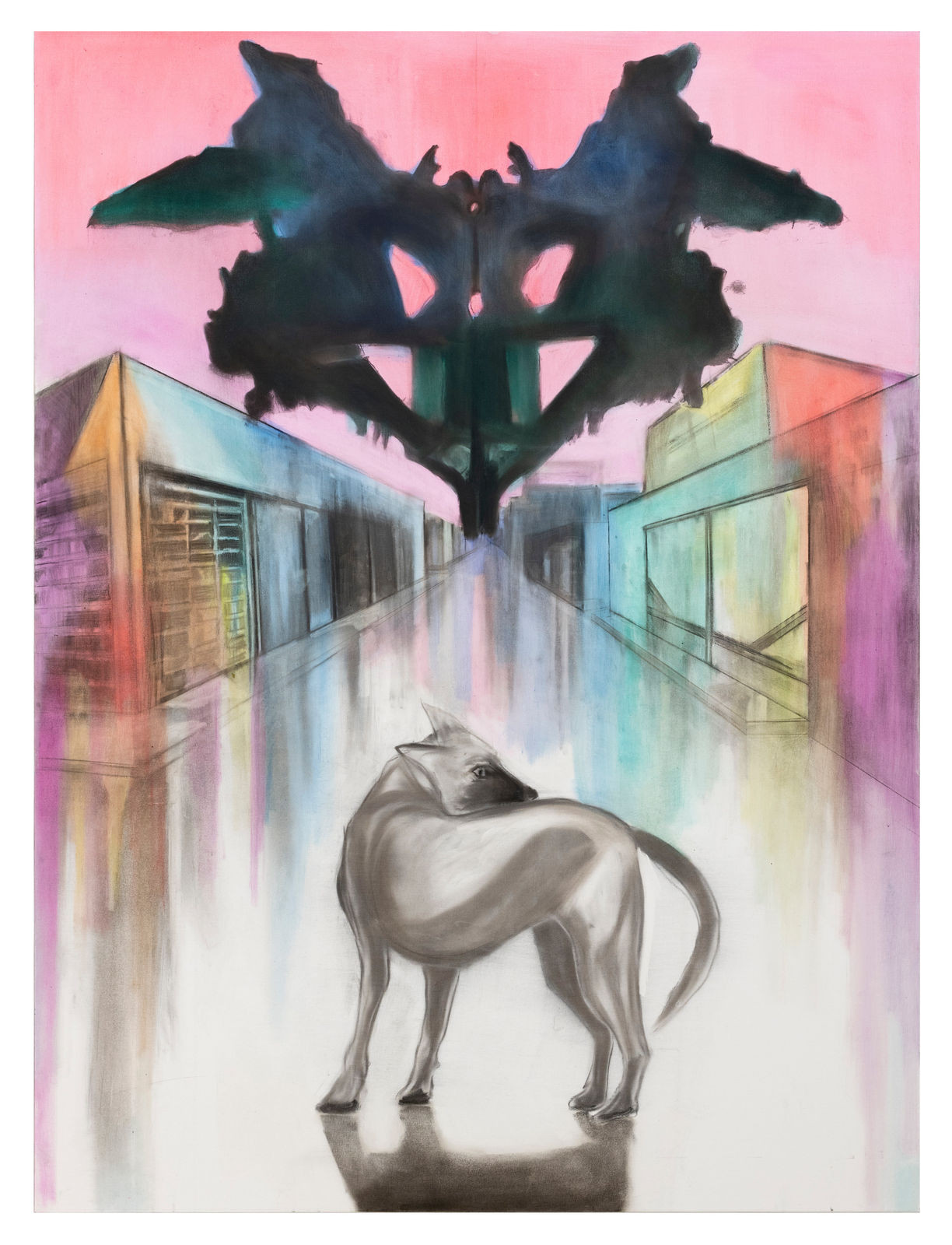 Marc Bauer, The Default Brain, Dog, 2022