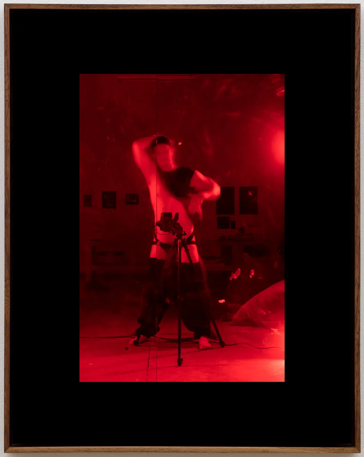 Paul Mpagi Sepuya, Dark Room Studio Mirror (0X5A4443), 2022