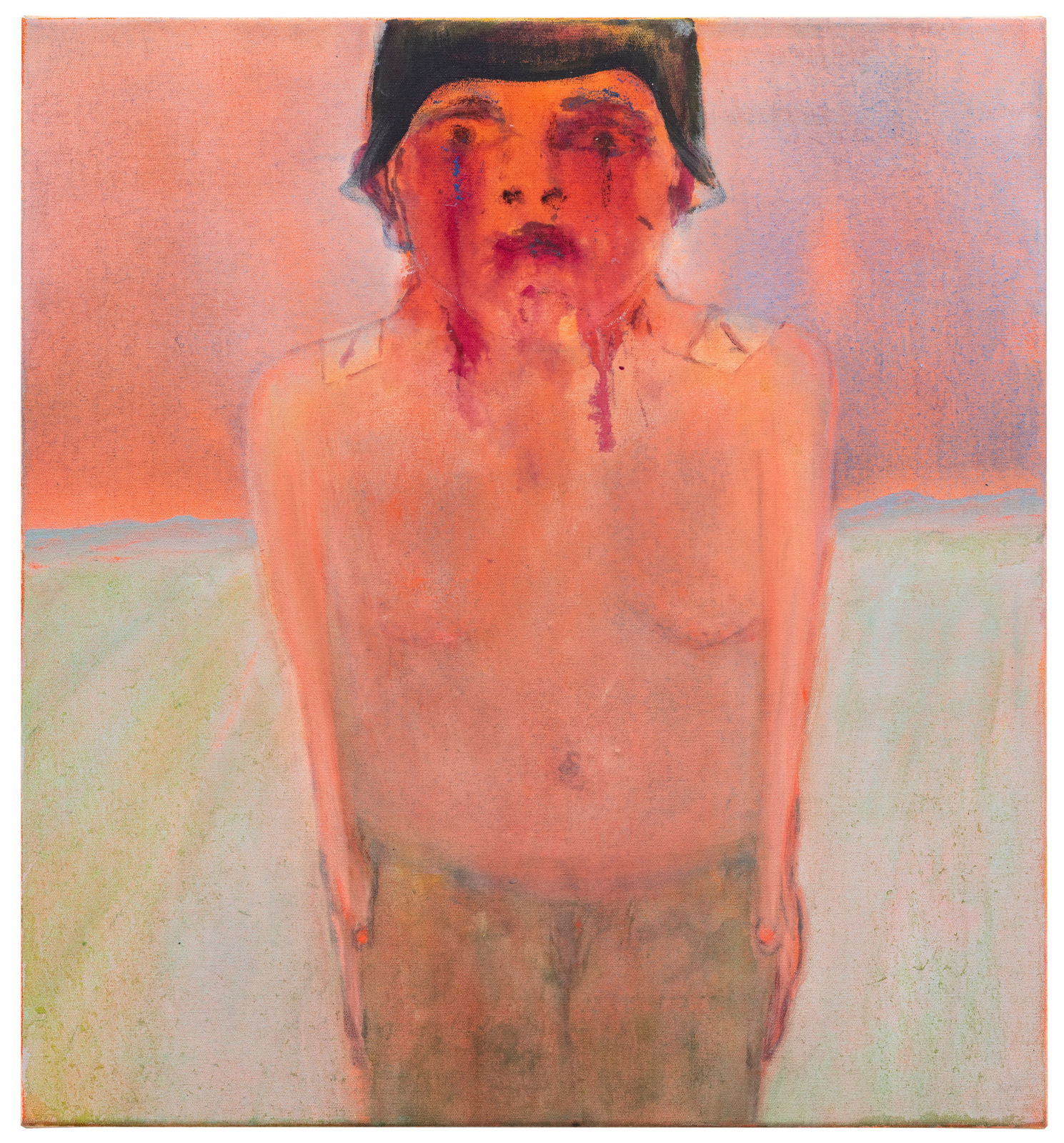 Andriu Deplazes, Soldat mit nassen Augen (Soldier with wet eyes), 2025