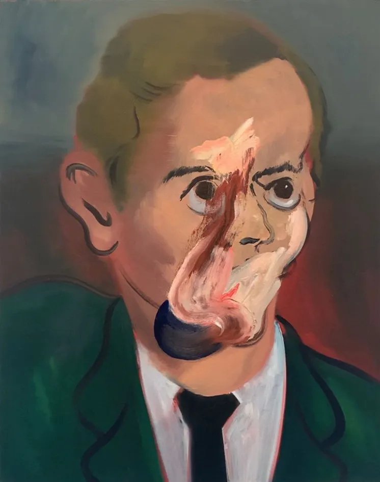 Kenrick McFarlane, Study of an ephemeral being III, 2022